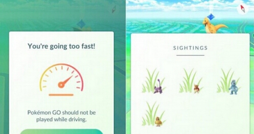 Pokemon go可以开车玩吗 口袋妖怪go新版本驾驶提醒
