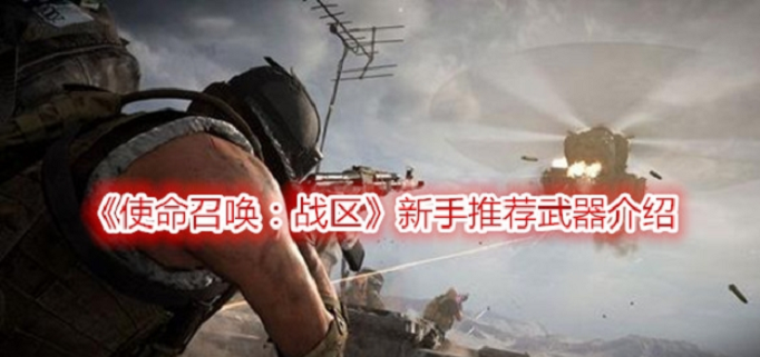 使命召唤16战区新手选什么武器好