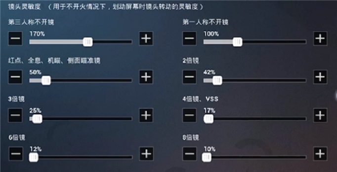 oppo手机吃鸡灵敏度怎么调最稳