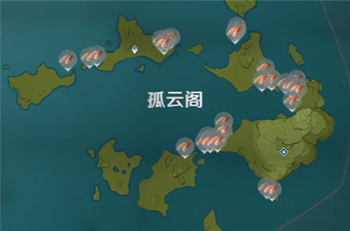 原神螃蟹在哪 地图哪里刷得多