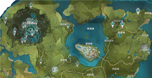 原神水晶矿哪里多