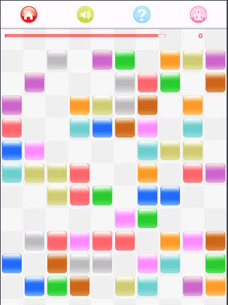 彩色砖块游戏截图2