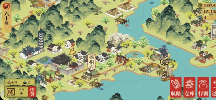 江南百景图扬州府漕运在哪里