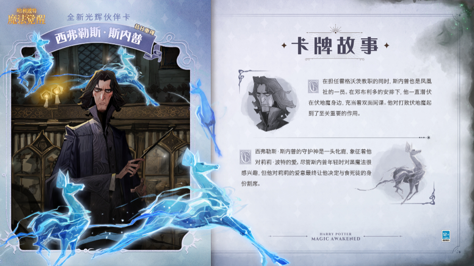 哈利波特魔法觉醒斯内普伙伴卡怎么用