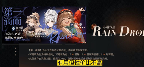 重返未来1999抽卡6星概率是多少