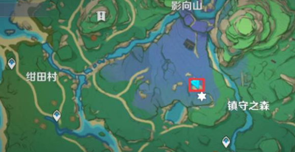 原神在荒废神社中继续调查人影在哪