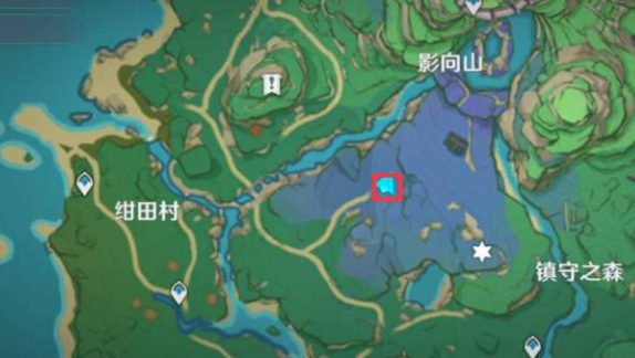 原神在荒废神社中继续调查人影在哪