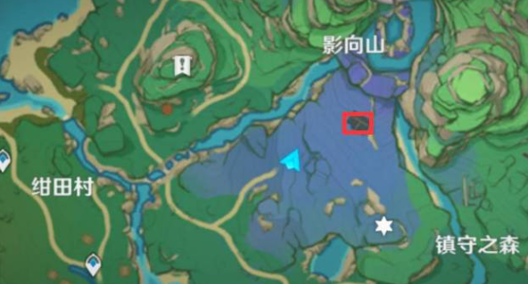 原神在荒废神社中继续调查人影在哪