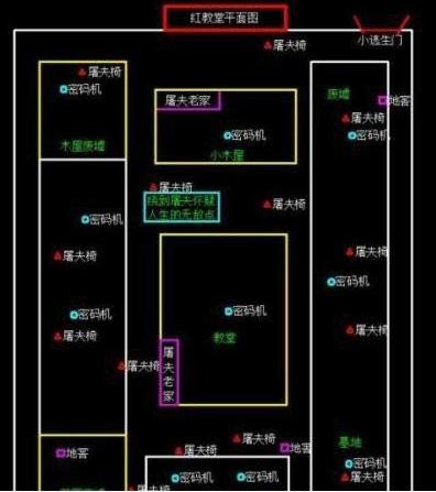 第五人格红教堂封禁密码机在哪