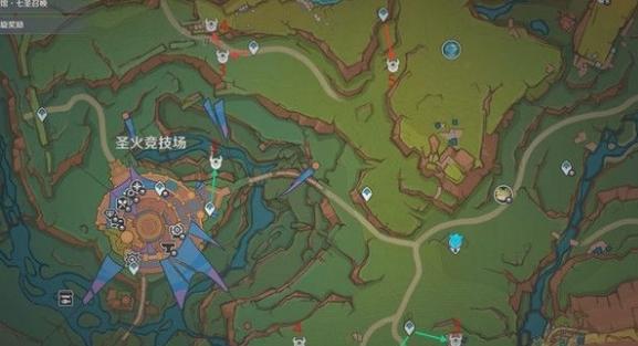 《原神》龙冠武士的金哨在哪龙冠武士的金哨全收集位置介绍4