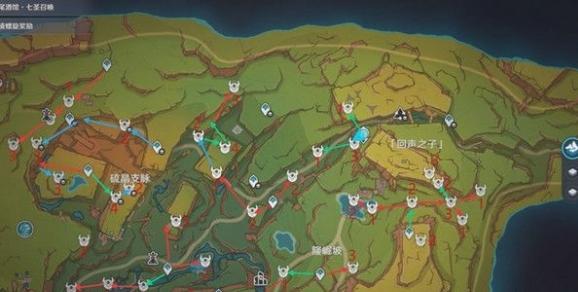 《原神》龙冠武士的金哨在哪龙冠武士的金哨全收集位置介绍2