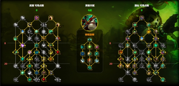 魔兽世界酒仙武僧天赋怎么加点